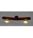 Wood and rope ceiling light 254