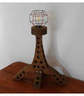 Wood decorative table light 338