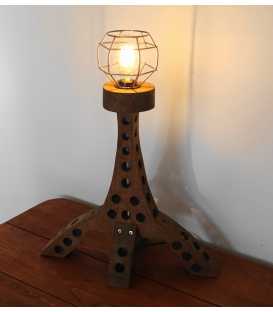 Wood decorative table light 338
