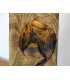 Dekorative Tischleuchte aus Holz 352