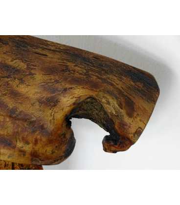 Dekorative Tischleuchte aus Holz 370