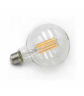 Bulb Led COG E27 Clear G95 230V 8W Warm White (13-271100800)