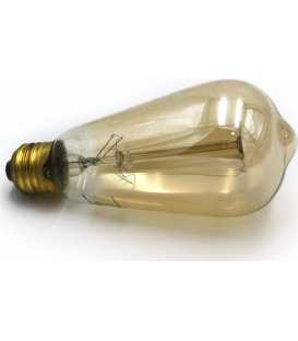 Carbon Decorative Lamp Filament ST64-P E27 230V 40W 2200K (14-75402)