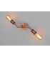 Copper pipes wall light 451