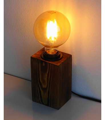 Wooden table light 493