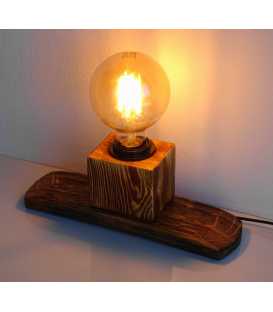 Wooden table light 494
