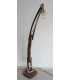 Wood and rope floor lamp 506