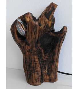 Olive wood table lamp 566