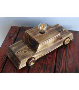 Creative wooden table lamp "CAR" 588