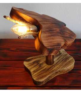 Wooden creative table lamp "Butterfly" 608
