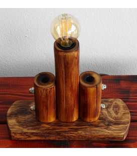 Wooden table lamp 609