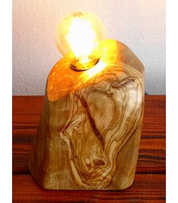 Επιτραπέζιο φωτιστικό διακοσμητικό από ξύλο ελιάς 613