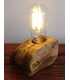 Olive wood table lamp 614