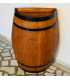 Wine barrel table-bar 055