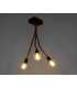 Wood and rope pendant light 184