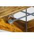 Κρεμαστό φωτιστικό οροφής από ξύλο και μέταλλο 193